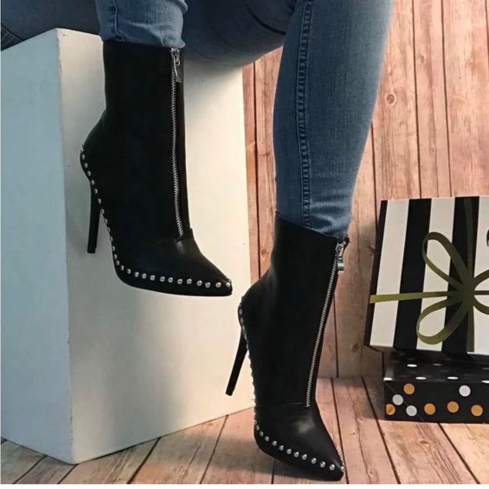 Black heels